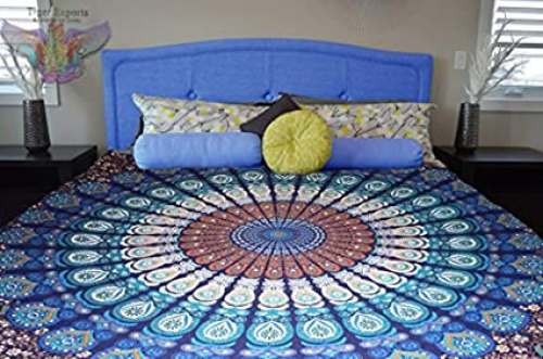 Buy Cotton Double Bedsheet By Tiger Exports by Tiger Exports