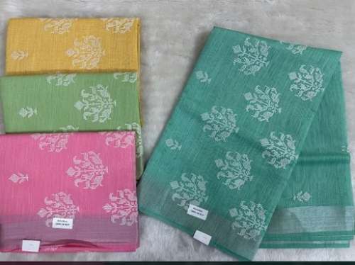 Trendy Cotton Printed Saree by Goyal Fashion  by Goyal Fashions