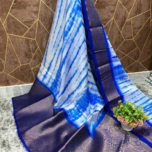 Buy Banarasi Fancy warm Silk Dyeable Saree by Musa And Sons