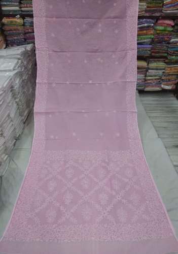 kota doria cotton saree by Lucknow Chikan Factory