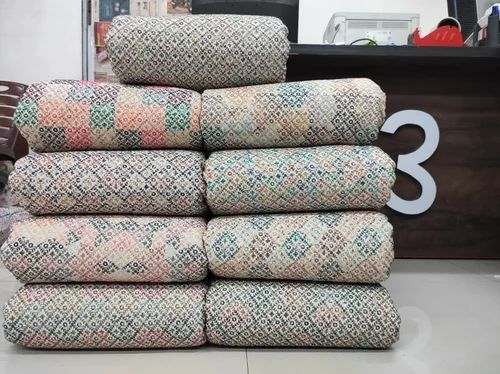 Rayon Schiffli Sherwani Fabric by More Than Three