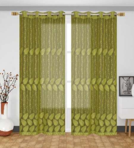 	LEAF net Eyelet window curtain  by V S Home Decore
