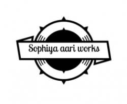Sophiya aari works logo icon