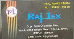 Raj Tex logo icon