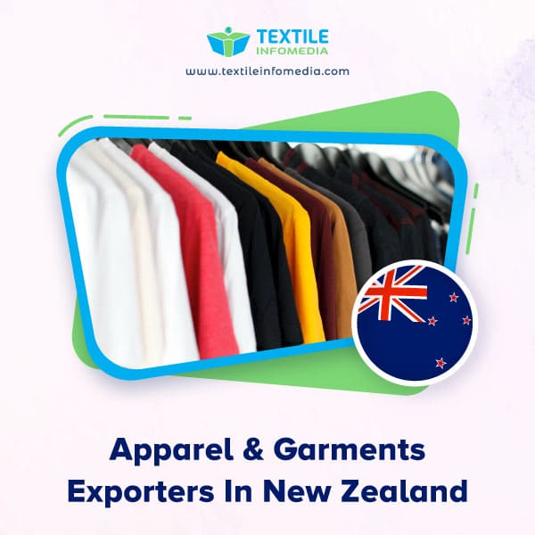 Apparel and garments Exporters in New zealand