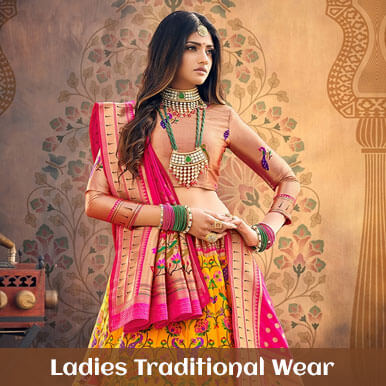 Women traditional wear at best price in India