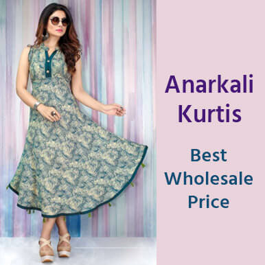 Anarkali kurtis discount wholesale online