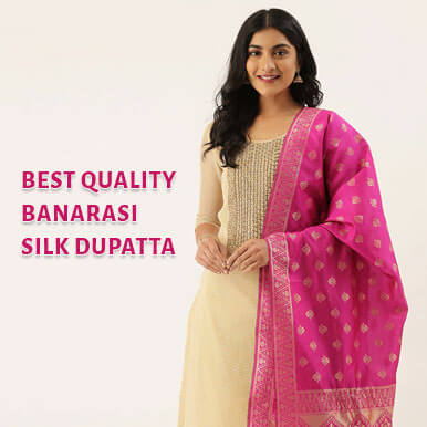 banarasi silk dupatta   delhi