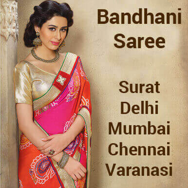 companies  bandhani sarees   jamnagar