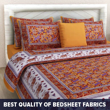 Wholesale  bedsheet fabrics   ahmedabad
