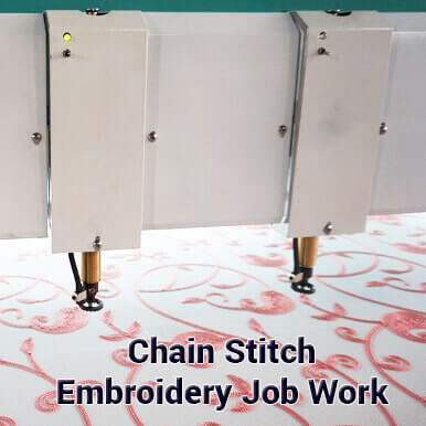 chain stitch embroidery job work   pune
