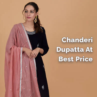 companies  chanderi dupatta   surat
