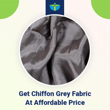 chiffon grey fabric Wholesalers 