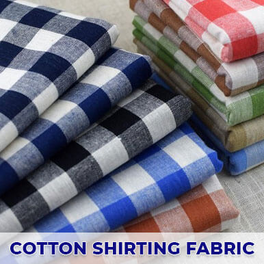 Cotton shirting fabric online sale