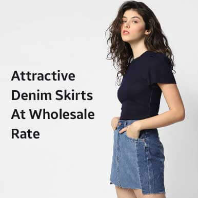 denim skirts Wholesalers  mumbai