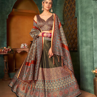 companies  digital printed lehenga choli   surat