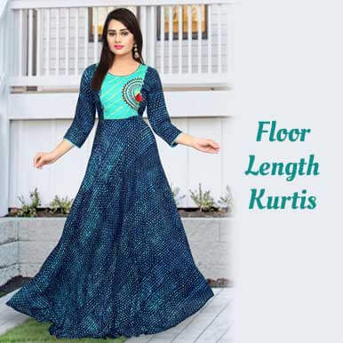 Discover 81+ floor touch kurti designs super hot - thtantai2