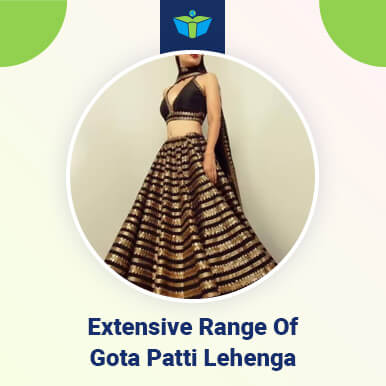 gota patti lehenga Wholesalers  surat