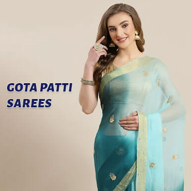 gota patti sarees Wholesalers  surat