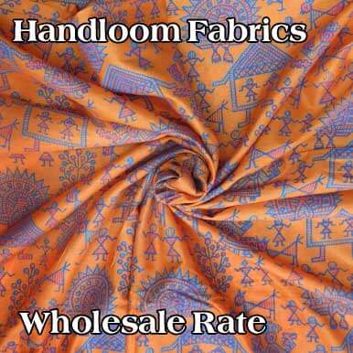 Wholesale  handloom fabrics   erode