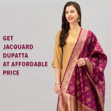jacquard dupatta Wholesalers 