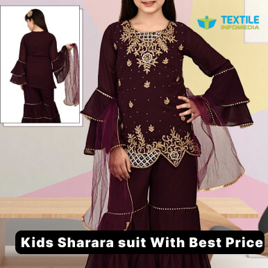 kids sharara suit Wholesalers  ahmedabad