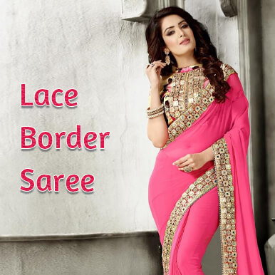 lace border sarees   kolkata