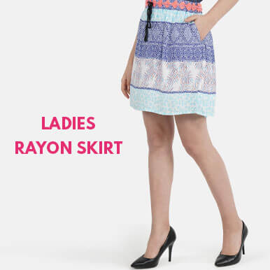 Wholesale  ladies rayon skirt   jaipur