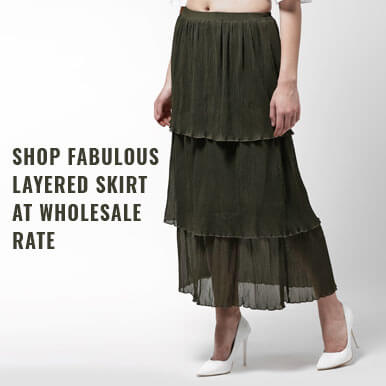 layered skirt   delhi