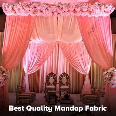 Wholesale mandap fabric Wholesale mandap fabric