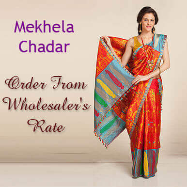 Mekhela Chadar Manufacturers, Supplier & exporters in Delhi, Delhi, India -  Embroidery Assamese mekhela chador