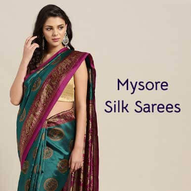 Mysore Silk Sarees manufacturers and suppliers get best quality mysore ...