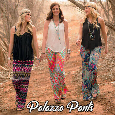 palazzo pants at 299