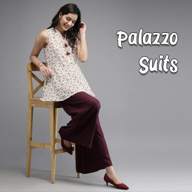 Buy palazzo suits for women at wholesale price Palazzo suits