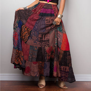 companies  patchwork skirts   surat