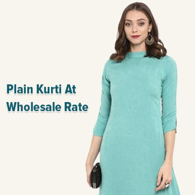 Wholesale  plain kurtis   mumbai