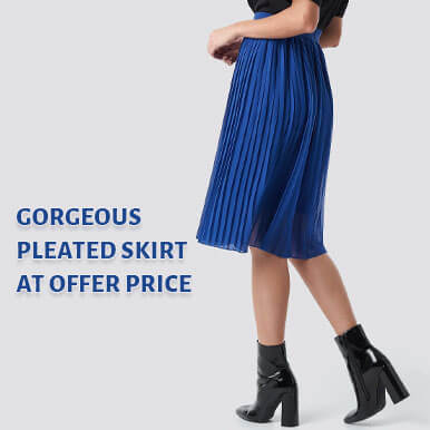 pleated skirt Wholesalers  delhi