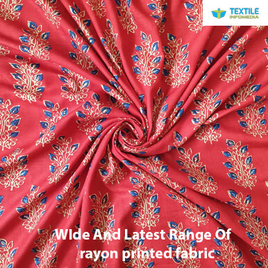 Wholesale  rayon printed fabric   delhi