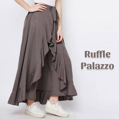 companies  ruffle palazzo   surat