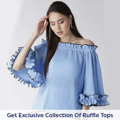 ruffle tops Wholesalers 