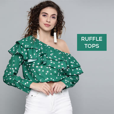 Wholesale  ruffle tops  