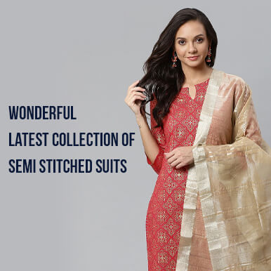 Wholesale  semi stitched suits  