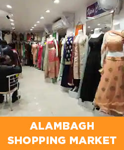 alambagh shopping market