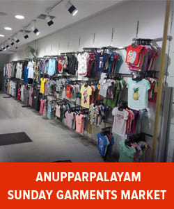 aupparpalayam sunday garments market