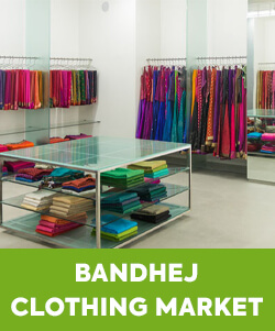 bandhej clothing market