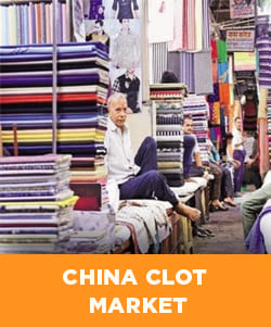 china cloth market