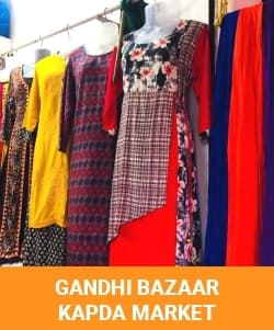 gandhi bazaar kapda market