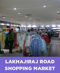 lakhajiraj road shopping market