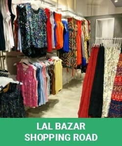 lal bazar shopping road
