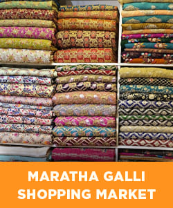 maratha galli shopping market
